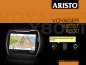 Prezentacja multimedialna na pycie CD nawigacji satelitarnej marki ARISTO. Voyager X800